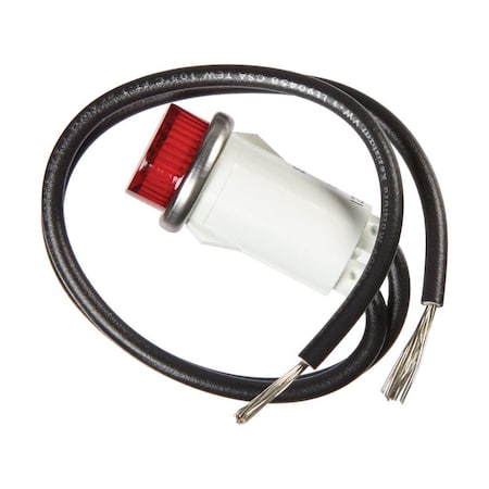 Jandorf Jandorf 0.3 amps Light Snap-In Pilot Light Red 1 pk 61006